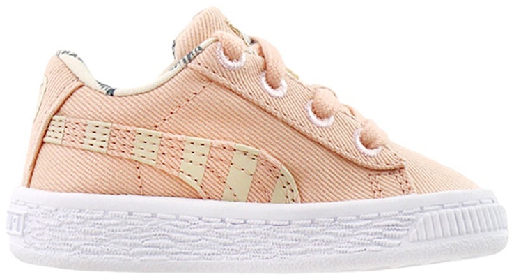 (Infant) Puma Basket Canvas 'Time 4 Change - Pink Sand' 371757-01 Order (Infant) Puma Basket Canvas 'Time 4 Change - Pink Sand' 371757-01