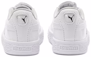 Shop (TD) Puma Basket Crush 漆皮白色款 369676-02