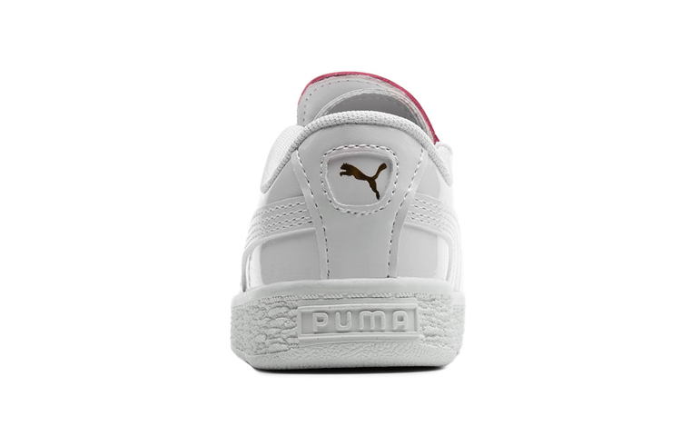 Shop (TD) Puma Basket Crush Patent 白紅配色 女鞋 369676-01