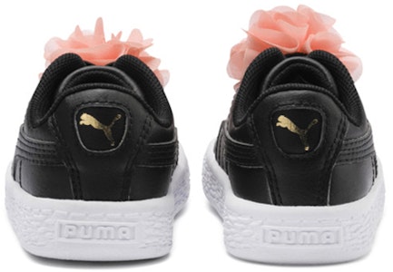 (TD) Puma Basket Flower AC Inf 'Cinta Floral Negra' 368952-02 Shop (TD) Puma Basket Flower AC Inf 'Cinta Floral Negra' 368952-02
