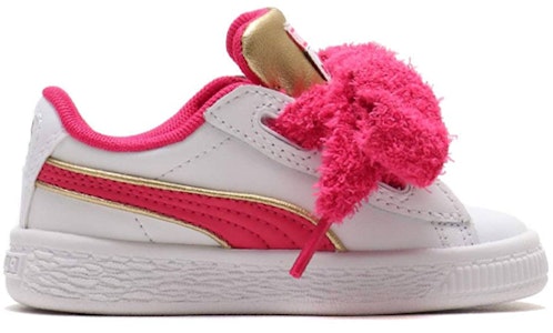 (Infant) Puma Basket Heart 'Minions White Pink' 365851-01 Order (Infant) Puma Basket Heart 'Minions White Pink' 365851-01