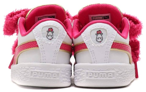 (Infant) Puma Basket Heart 'Minions White Pink' 365851-01 Shop (Infant) Puma Basket Heart 'Minions White Pink' 365851-01