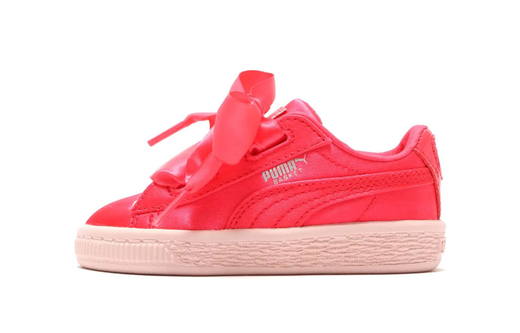 (Infant) Puma Basket Heart 'Tween Pink' 365143-01