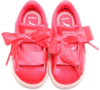 (TD) Puma Basket Heart 'Tween Pink' Sepatu Wanita Warna Pink. 365143-01 Lookbook (TD) Puma Basket Heart 'Tween Pink' Sepatu Wanita Warna Pink. 365143-01