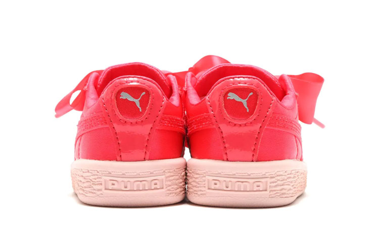 Shop (TD) プーマ バスケット ハート 'ツイーン ピンク' 365143-01