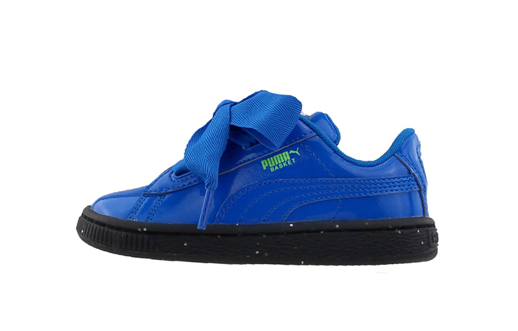 Buy (Infant) Puma Basket Heart Iced Glitz Block 'Plat Blue' 366703-02