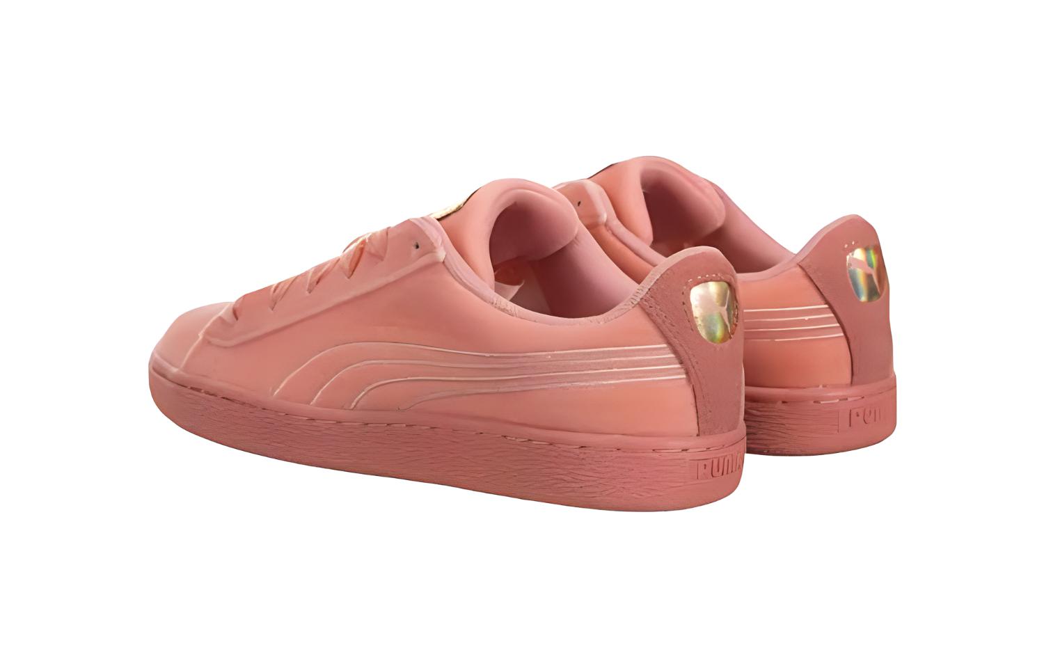 Shop (TD) プーマ バスケット ロー 『ピンク』 366386-01
