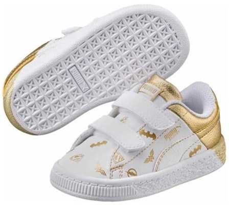 (Infant) Puma Basket V Inf 'White Gold' 365149-04 Purchase (Infant) Puma Basket V Inf 'White Gold' 365149-04