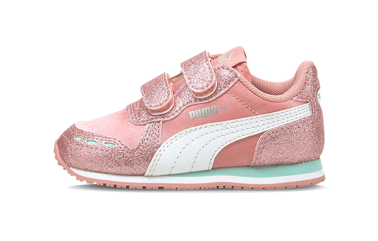 Buy (TD) 彪马 Cabana Racer Glitz 粉银配色女子运动鞋 370986-09