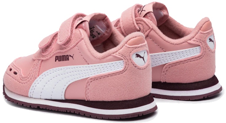 (Infant) Puma Cabana Racer Sl V Inf 'Apricot Burgundy' 351980-79 Shop (Infant) Puma Cabana Racer Sl V Inf 'Apricot Burgundy' 351980-79