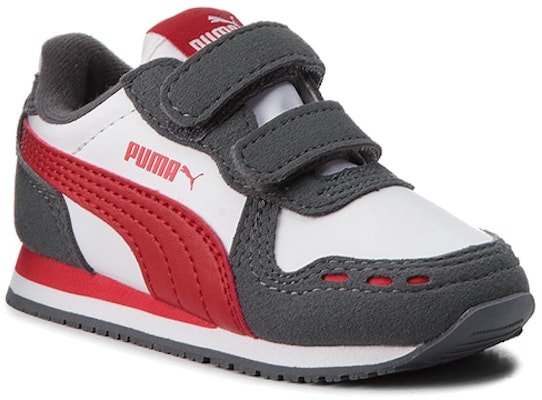 (TD) Puma Cabana Racer SL V Inf 黑紅白 兒童運動鞋 351980-63 Lookbook (TD) Puma Cabana Racer SL V Inf 黑紅白 兒童運動鞋 351980-63