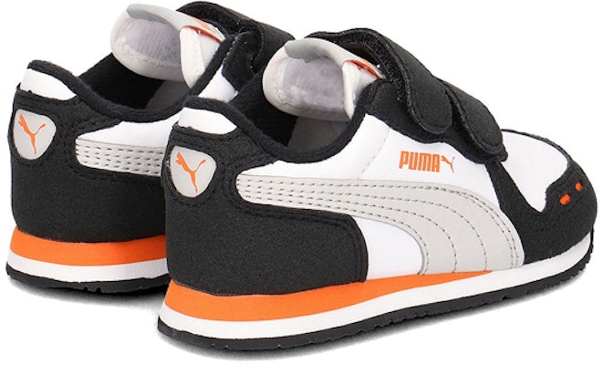 (TD) Puma Cabana Racer SL V Inf 'Hitam Putih Oranye' 351980-64 Shop (TD) Puma Cabana Racer SL V Inf 'Hitam Putih Oranye' 351980-64