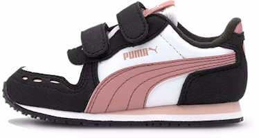 (Infant) Puma Cabana Racer Sl V Inf 'Black White Pink' 351980-86 (Infant) Puma Cabana Racer Sl V Inf 'Black White Pink' 351980-86