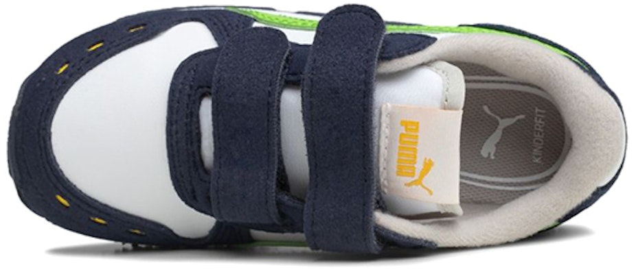 (Infant) Puma Cabana Racer SL V Inf 'Blue White Green' 351980-92 Shop (Infant) Puma Cabana Racer SL V Inf 'Blue White Green' 351980-92