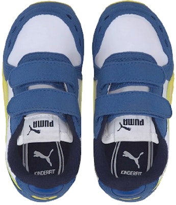 (TD) 彪马Cabana Racer SL V婴童蓝黄白配色 351980-80 Lookbook (TD) 彪马Cabana Racer SL V婴童蓝黄白配色 351980-80