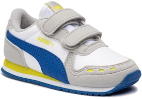 (TD) 퓨마 카바나 레이서 SL V 인펀트 '그레이 블루 옐로우 컬러블록' 351980-77 Lookbook (TD) 퓨마 카바나 레이서 SL V 인펀트 '그레이 블루 옐로우 컬러블록' 351980-77