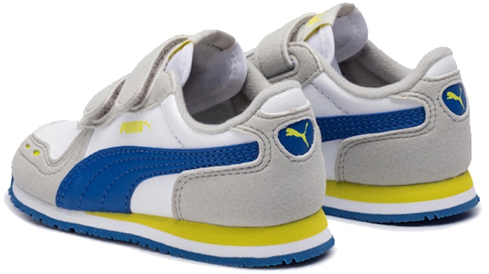(TD) 彪马Cabana Racer SL V婴幼儿灰蓝黄拼色运动鞋 351980-77 Shop (TD) 彪马Cabana Racer SL V婴幼儿灰蓝黄拼色运动鞋 351980-77