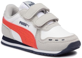 (TD) Puma Cabana Racer SL V Infantil 'Gris Blanco Naranja' 351980-76 Lookbook (TD) Puma Cabana Racer SL V Infantil 'Gris Blanco Naranja' 351980-76