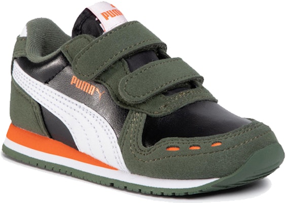 (TD) (嬰兒) Puma Cabana Racer Sl V Inf '橄欖黑' 351980-87 351980-87 Lookbook (TD) (嬰兒) Puma Cabana Racer Sl V Inf '橄欖黑' 351980-87 351980-87