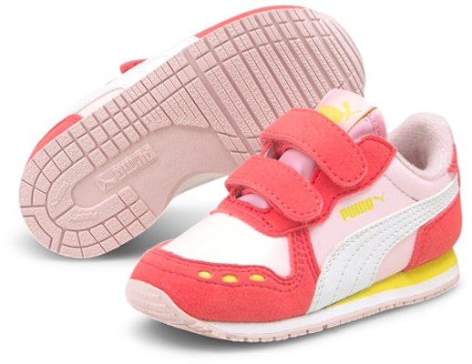 (TD) 彪马Cabana Racer SL V童鞋“橙粉” 351980-91 Lookbook (TD) 彪马Cabana Racer SL V童鞋“橙粉” 351980-91