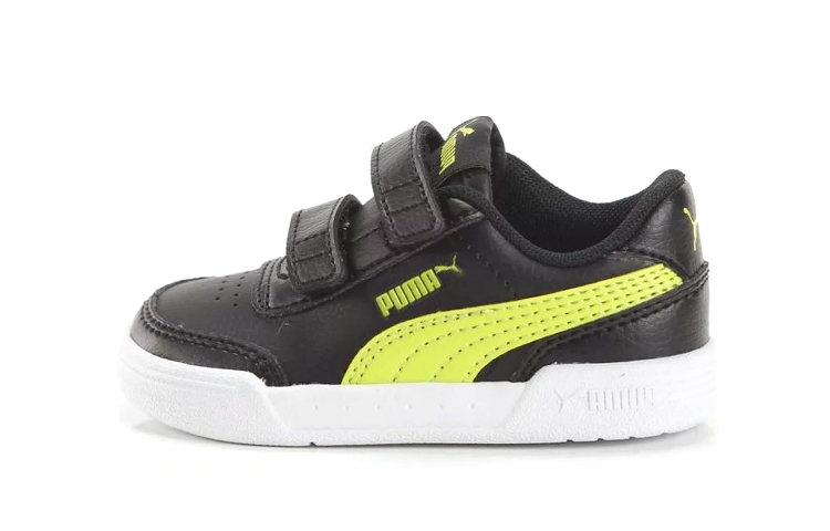 (Infant) Puma Caracal V Inf 'Black Yellow' 370531-05