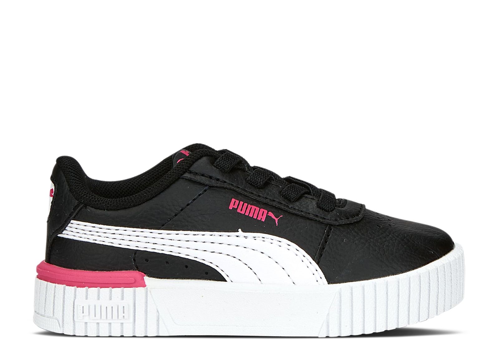 (Infant) Puma Carina 2.0 AC 'Black Glowing Pink' 386187-08