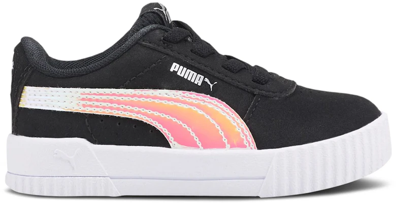 (Infant) Puma Carina Holo 'Black Silver' 383743-02 Buy (Infant) Puma Carina Holo 'Black Silver' 383743-02