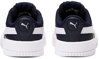 Shop (Infant) Puma Carina Leather 'Peacoat White' 373604-24