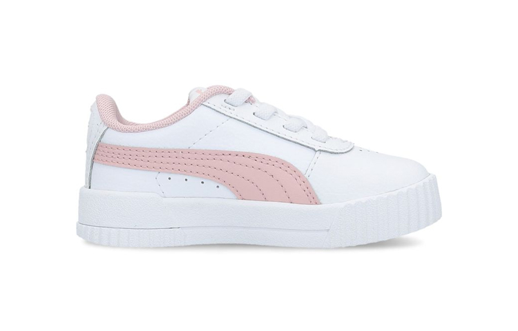 Order (TD) Puma Carina Leather 'White Peachskin' Putih Peach. 373604-13