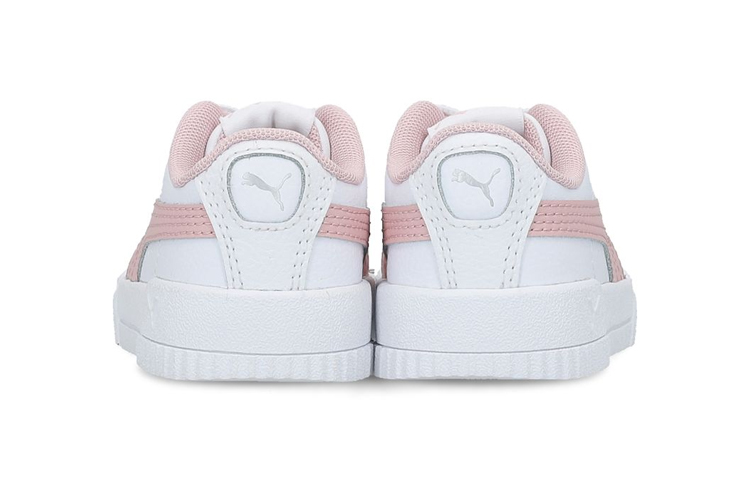 Shop (TD) Puma Carina Leather 'White Peachskin' Putih Peach. 373604-13