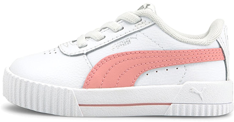(Infant) Puma Carina Leather 'White Peony' 373604-30 Buy (Infant) Puma Carina Leather 'White Peony' 373604-30