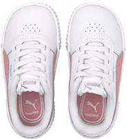 Lookbook (Infant) Puma Carina Leather 'White Peony' 373604-30