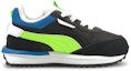 Order (Infant) Puma City Rider 'Black Green Blue' 382671-01