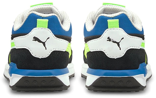 (Infant) Puma City Rider 'Black Green Blue' 382671-01 Shop (Infant) Puma City Rider 'Black Green Blue' 382671-01