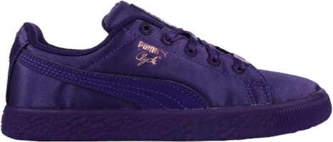 (Infant) Puma Clyde Satin 'Violet Indigo' 366982-01 (Infant) Puma Clyde Satin 'Violet Indigo' 366982-01