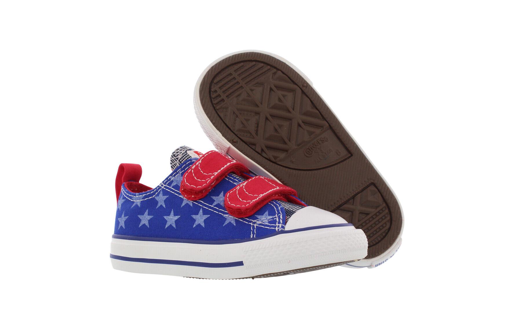 Shop 嬰幼兒 Converse Ct V2 Ox 耐磨防滑 低筒 學步鞋 藍紅