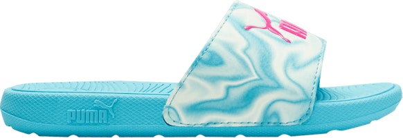 (Infant) Puma Cool Cat 2.0 Slide 'Hero Blue Marble' 392986-01 (Infant) Puma Cool Cat 2.0 Slide 'Hero Blue Marble' 392986-01