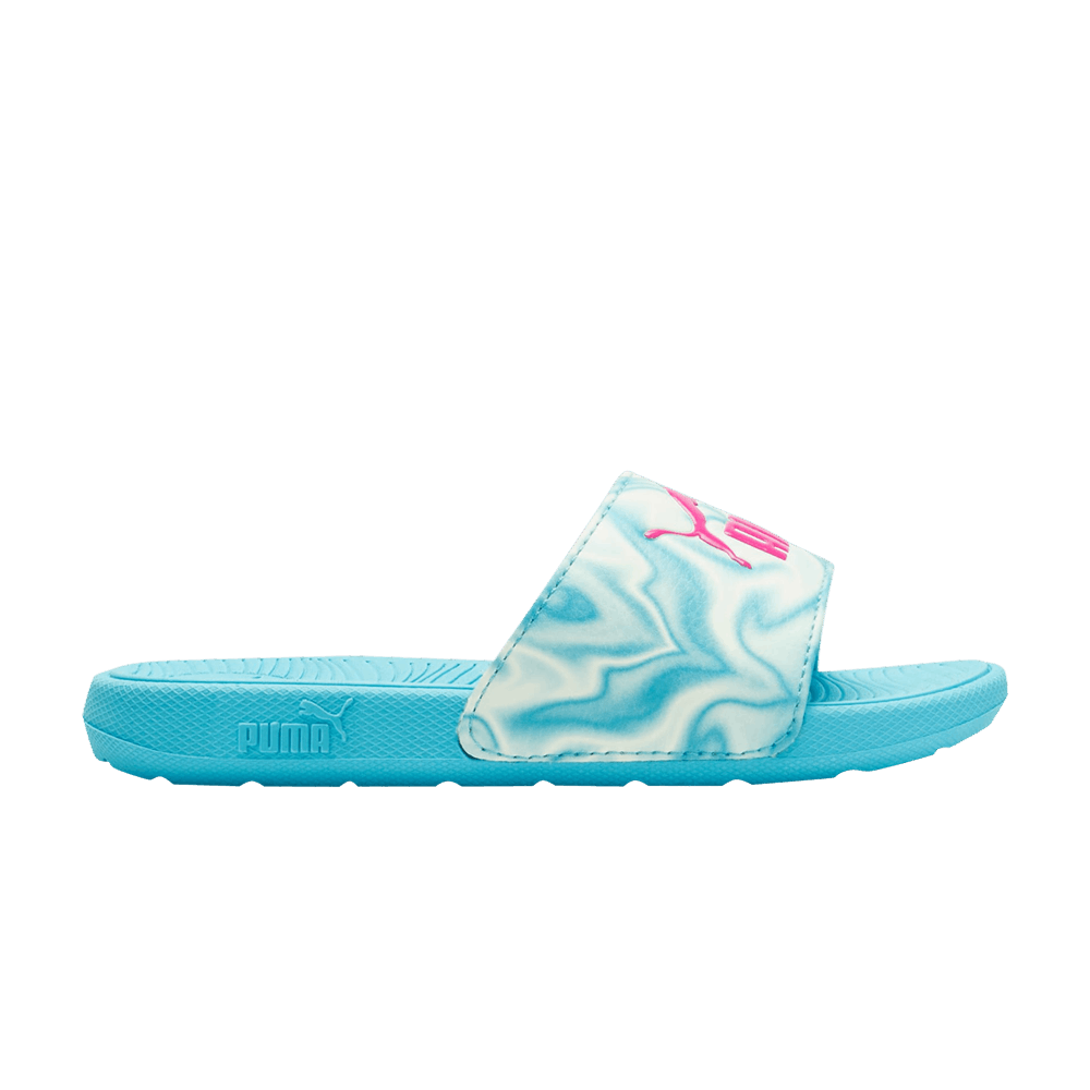 (Infant) Puma Cool Cat 2.0 Slide 'Hero Blue Marble' 392986-01