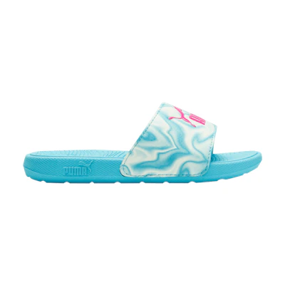 (Infant) Puma Cool Cat 2.0 Slide 'Hero Blue Marble'