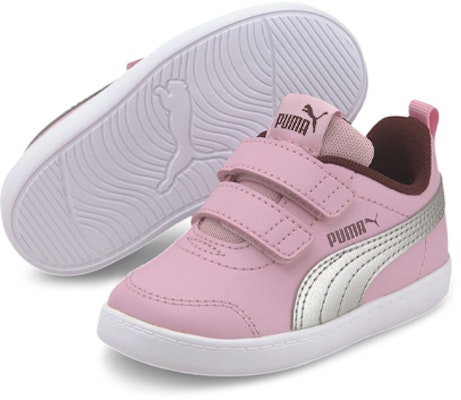 (TD) Puma Courtflex V2 'Pink Toddler' Sepatu Anak Pink 371544-10 Lookbook (TD) Puma Courtflex V2 'Pink Toddler' Sepatu Anak Pink 371544-10