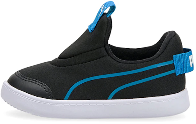 (嬰兒)Puma Courtflex V2 套腳鞋 '黑色未來藍' 374859-05 Buy (嬰兒)Puma Courtflex V2 套腳鞋 '黑色未來藍' 374859-05