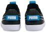 Shop (TD) Puma Courtflex V2 Slip On 'Hitam Biru Masa Depan' 374859-05