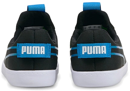 (TD) Puma Courtflex V2 Slip On 'Hitam Biru Masa Depan' 374859-05 Shop (TD) Puma Courtflex V2 Slip On 'Hitam Biru Masa Depan' 374859-05