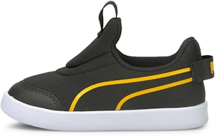 (Infant) Puma Courtflex v2 Slip On Inf 'Black Casual' 374859-01 (Infant) Puma Courtflex v2 Slip On Inf 'Black Casual' 374859-01