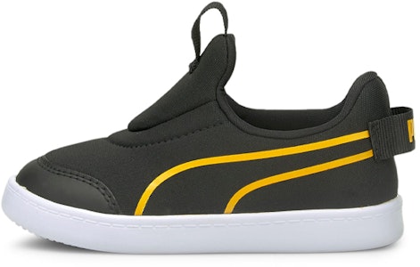 (TD) 彪马Courtflex V2婴儿黑色休闲一脚蹬鞋 374859-01 Buy (TD) 彪马Courtflex V2婴儿黑色休闲一脚蹬鞋 374859-01