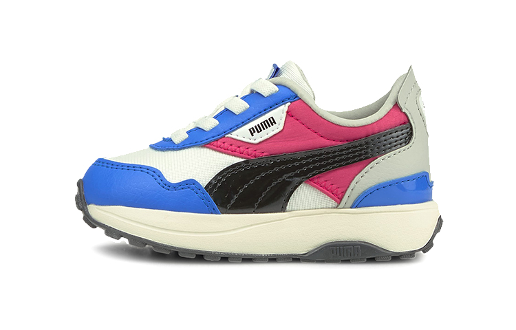 (Infant) Puma Cruise Rider 'Blue White Patchwork'