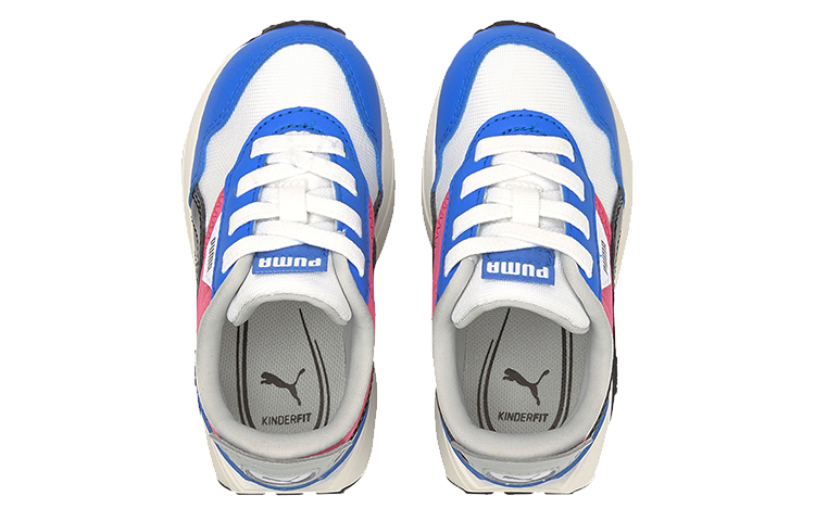 (Infant) Puma Cruise Rider 'Blue White Patchwork' 圖 3