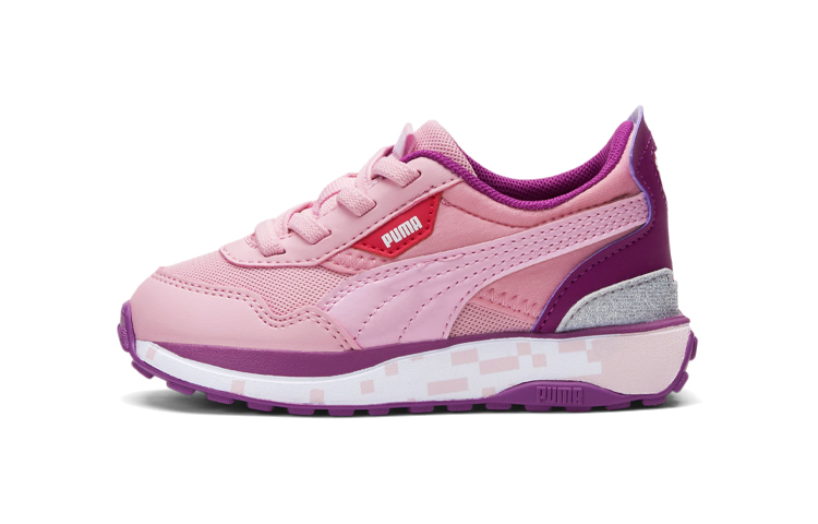 (Infant) Puma Cruise Rider 'Hearts Pink Purple'