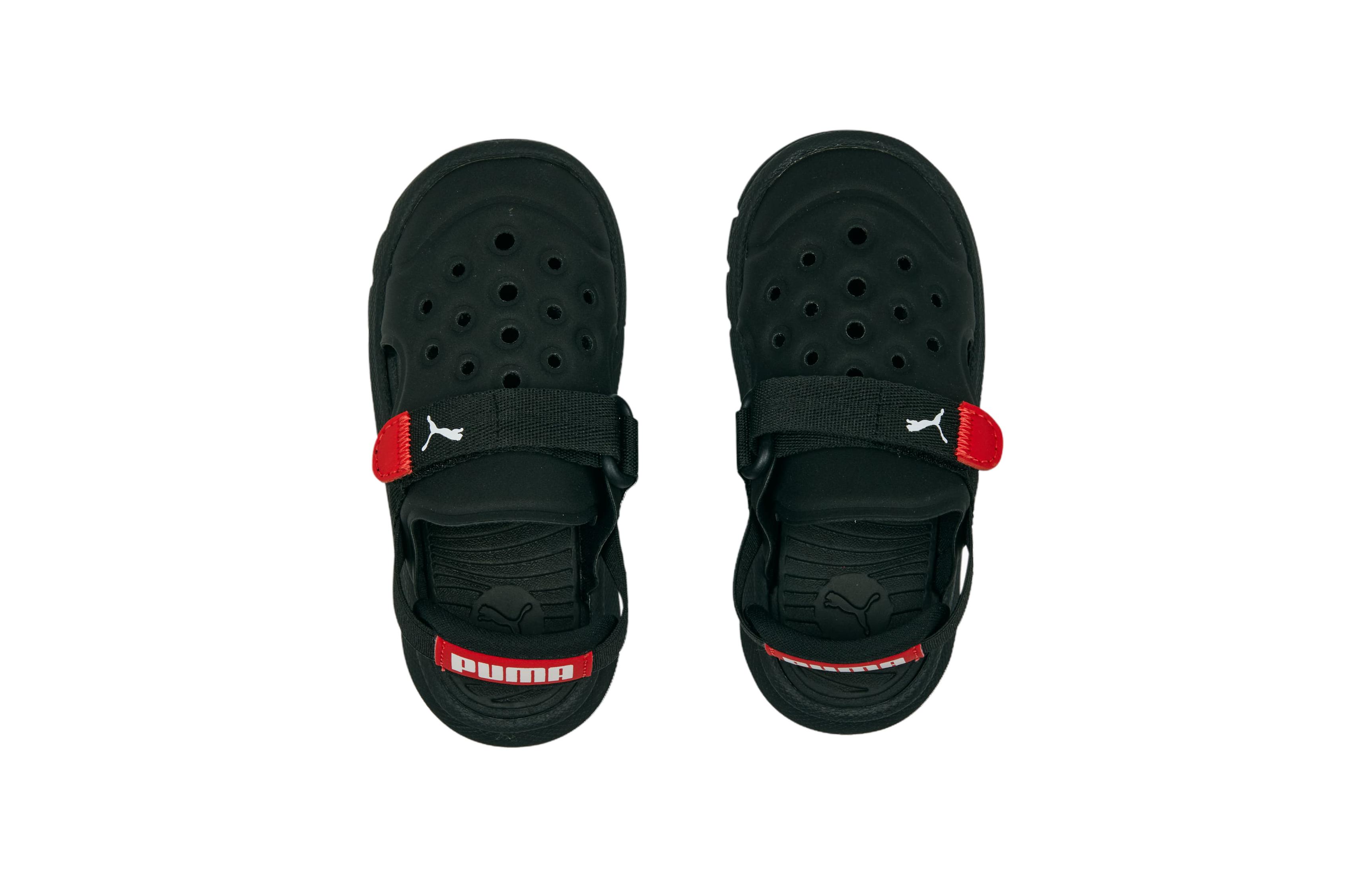 Shop (TD) Sandal Puma Evolve AC 'Hitam Merah' 389148-01