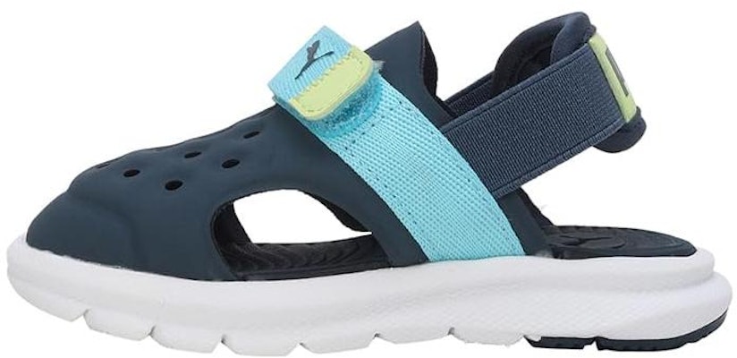 (TD) Puma Evolve AC Sandal 'Dark Night Lily Pad' Lelaki Wanita 389148-02 Buy (TD) Puma Evolve AC Sandal 'Dark Night Lily Pad' Lelaki Wanita 389148-02
